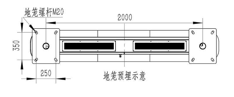 天然氧吧監(jiān)測站地籠尺寸圖